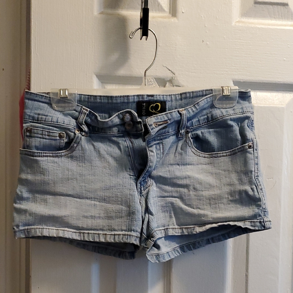 Casual Light Blue Denim Jean Shorts